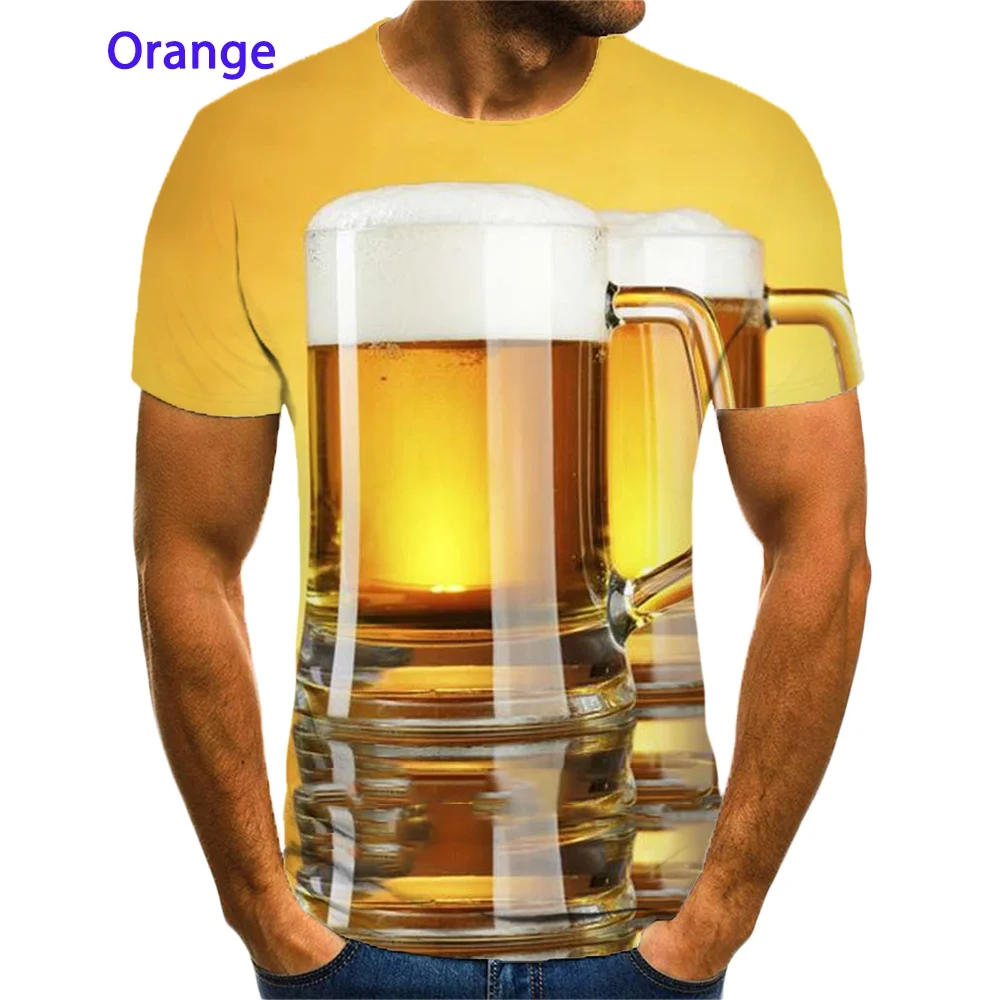 Summer Beer Printing T-shirt Personality Short-sleeved Fashion Casual Men's 3d T Shirt
Summer Beer Printing T-shirt Personality Short-sleeved Fashion Casual Men's 3d T Shirt