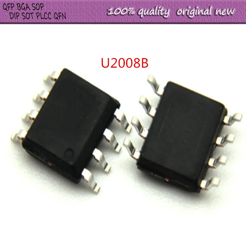NEW 2PCS/LOT U2008B 2008 SOP8
NEW 2PCS/LOT U2008B 2008 SOP8