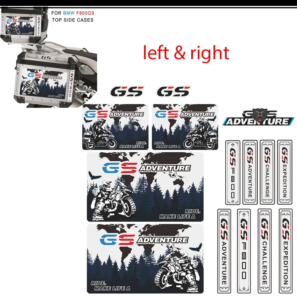Motorcycle Tail Top Side Aluminum Trunk Luggage Cases Stickers Decal For BMW F800GS F800 ADV GS Adventure
Motorcycle Tail Top Side Aluminum Trunk Luggage Cases Stickers Decal For BMW F800GS F800 ADV GS Adventure