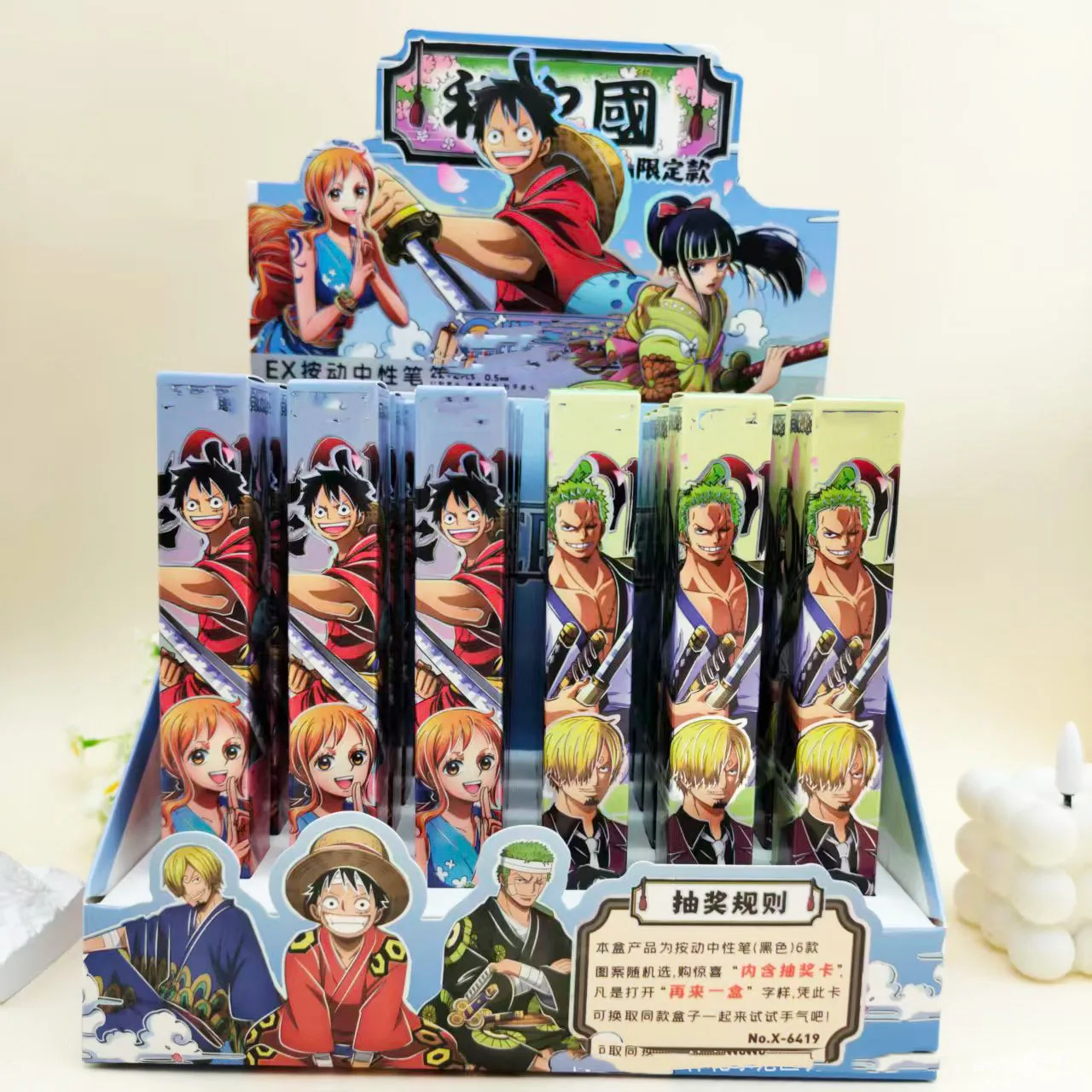 New model Luffy Gel Pen Anime 0.5mm Black Ink Ballpoint Pens Student Exam Pen School Stationery Office Signature Pen Accessories
New model Luffy Gel Pen Anime 0.5mm Black Ink Ballpoint Pens Student Exam Pen School Stationery Office Signature Pen Accessories