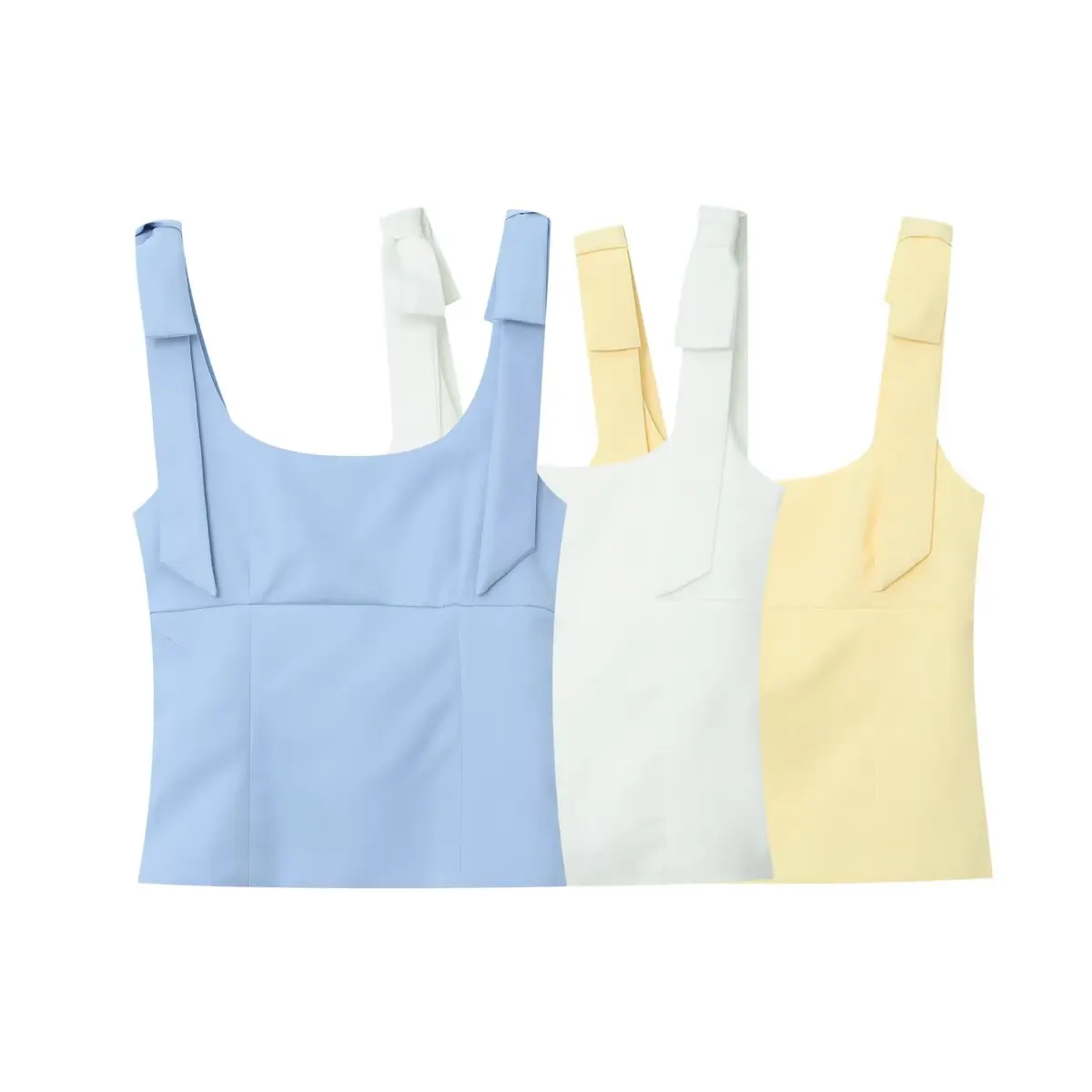 European and American style 2025 summer new camisole fashionable and versatile slim solid color tops
European and American style 2025 summer new camisole fashionable and versatile slim solid color tops