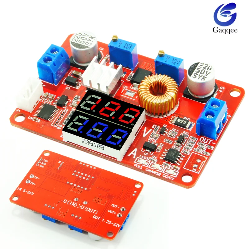 DC5-35V 3-Digit Digital Buck Module Voltage Regulator Converter Power Supply Adjustable Step-down Module Red/Blue Display Board
DC5-35V 3-Digit Digital Buck Module Voltage Regulator Converter Power Supply Adjustable Step-down Module Red/Blue Display Board
