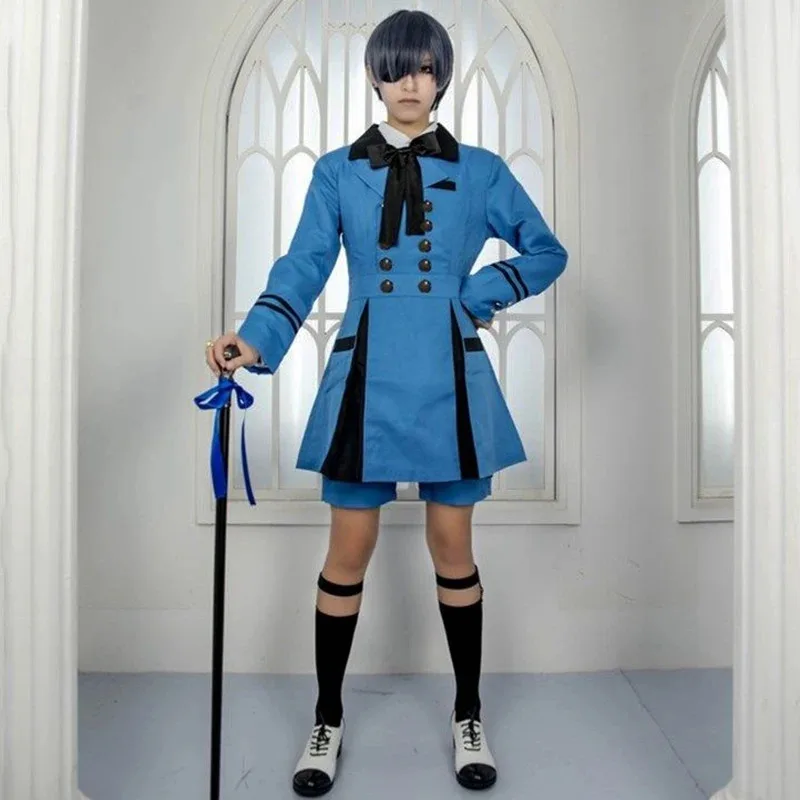 Anime Manga Black Butler Cosplay Ciel Phantomhive Cosplay Female Dress Wig Kuroshitsuji Cosplay Halloween Costume Roleplay Suit
Anime Manga Black Butler Cosplay Ciel Phantomhive Cosplay Female Dress Wig Kuroshitsuji Cosplay Halloween Costume Roleplay Suit