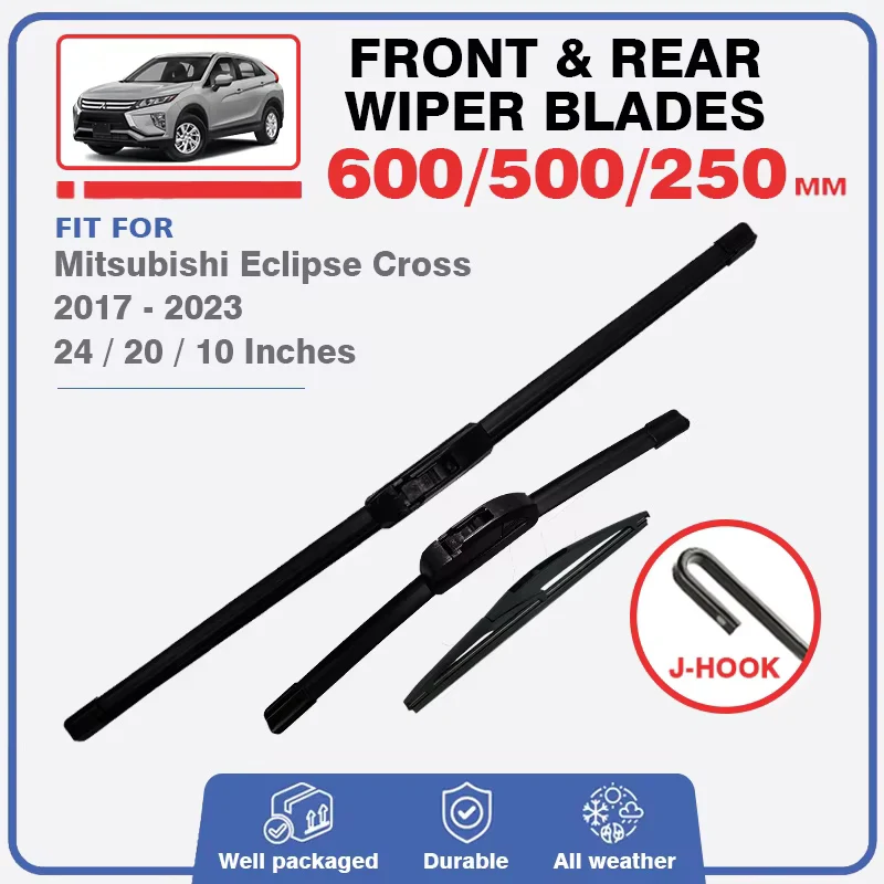 Front Rear Wiper Blades For Mitsubishi Eclipse Cross GK GL YA 2017 - 2023 Windscreen 2018 2019 2020 2021 2022 Car Accessories
Front Rear Wiper Blades For Mitsubishi Eclipse Cross GK GL YA 2017 - 2023 Windscreen 2018 2019 2020 2021 2022 Car Accessories
