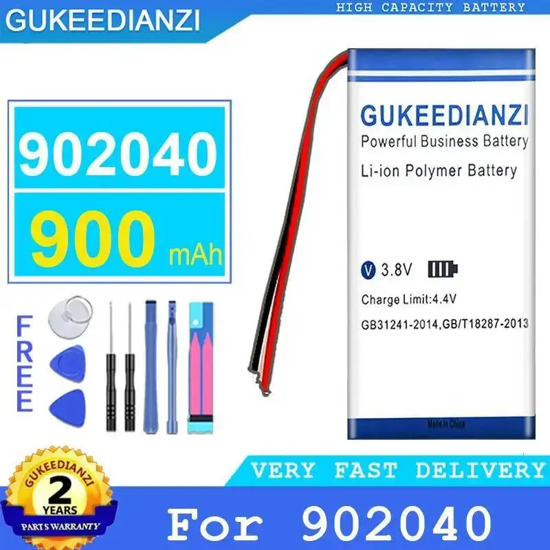 Safe Bluetooth Speaker Battery For 902040 900Mah 
Safe Bluetooth Speaker Battery For 902040 900Mah