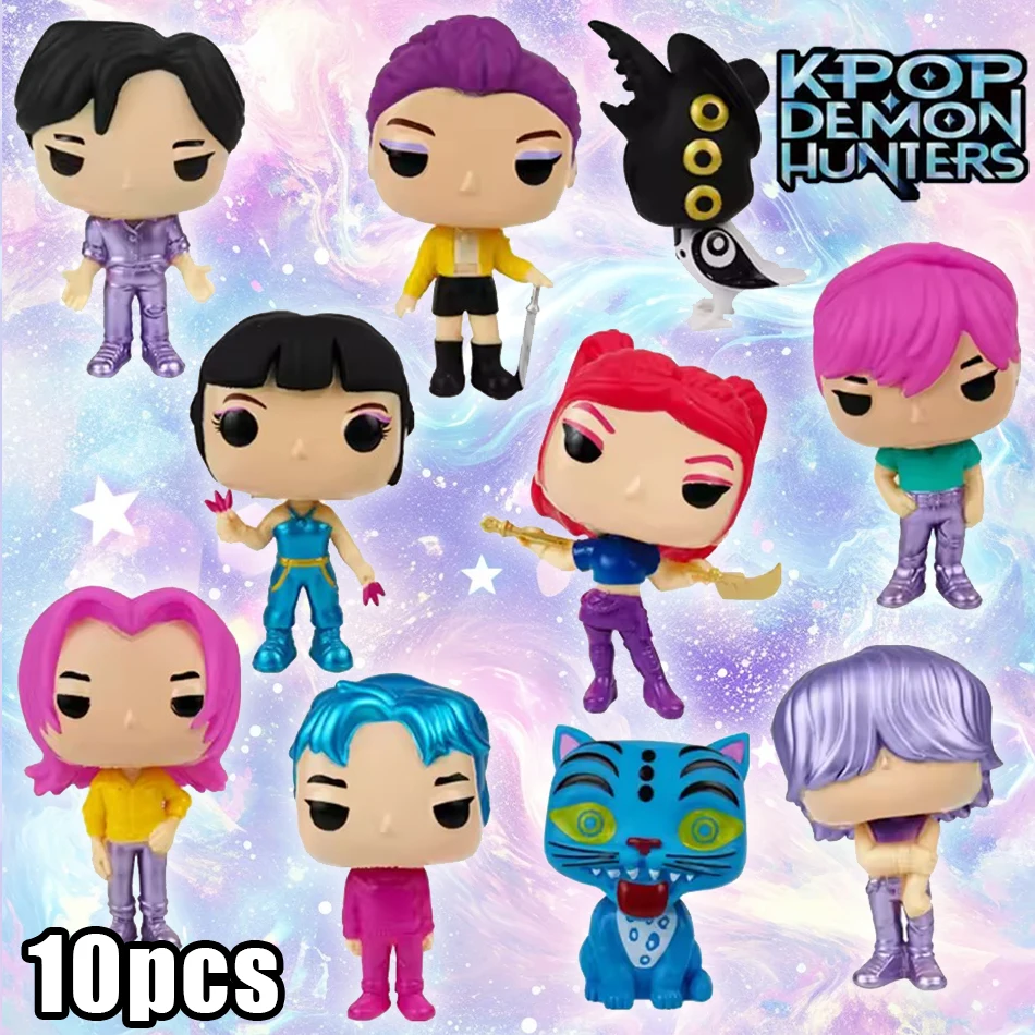 Anime Kpop Demon Hunters Figure Model Toy Cartoon Gaming Peripherals Desk Decoration Collection Figures Model Toys For Kid Gifts
Anime Kpop Demon Hunters Figure Model Toy Cartoon Gaming Peripherals Desk Decoration Collection Figures Model Toys For Kid Gifts