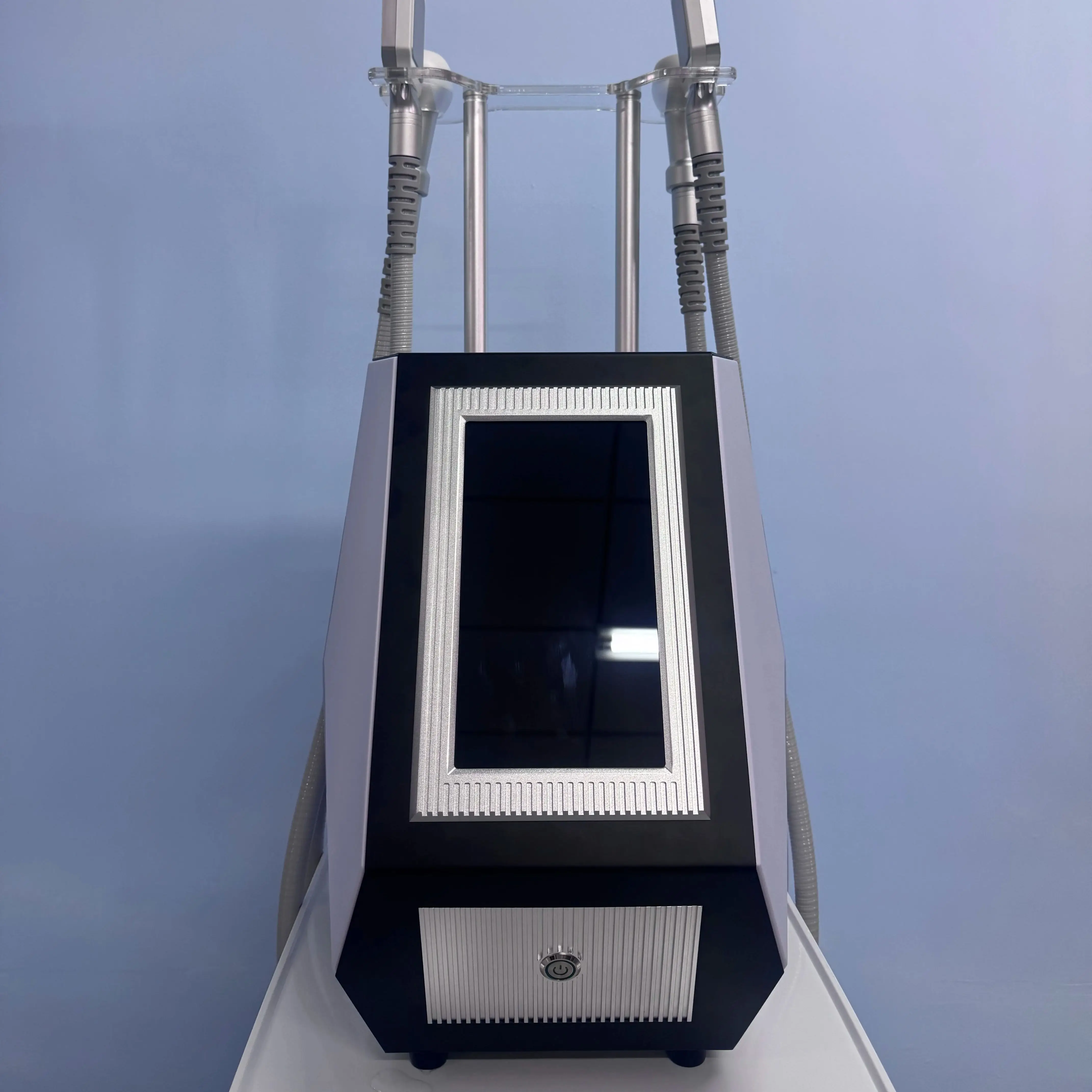 Портативное, неинвазивное устройство для горячей и холодной терапии, косметическое устройство для лица EMS, используемое для лифтинга лица и скульптуры тела.
Портативное, неинвазивное устройство для горячей и холодной терапии, косметическое устройство для лица EMS, используемое для лифтинга лица и скульптуры тела.