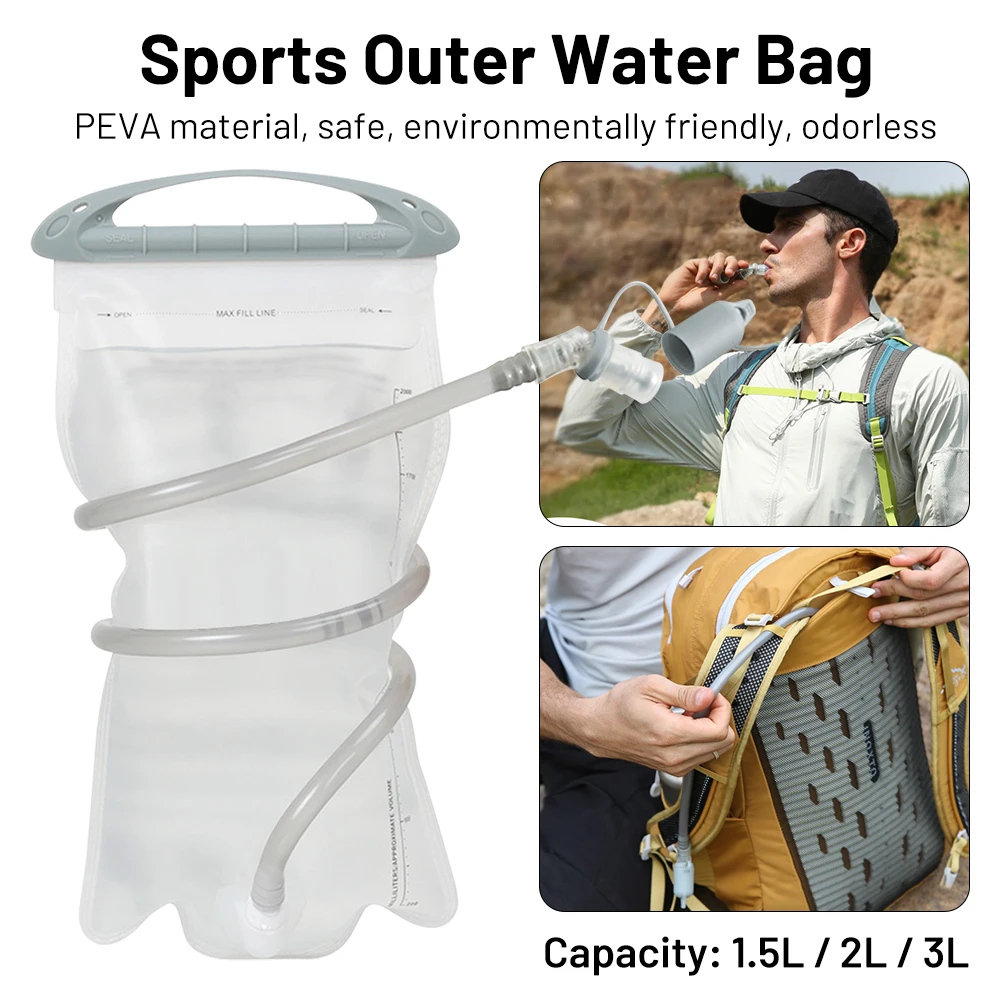 Large Capacity Hiking Water Bladder 1.5L 2L 3L BPA-free Soft Plastic Reservoir Hydration Pack Camping Running Water Bag
Large Capacity Hiking Water Bladder 1.5L 2L 3L BPA-free Soft Plastic Reservoir Hydration Pack Camping Running Water Bag