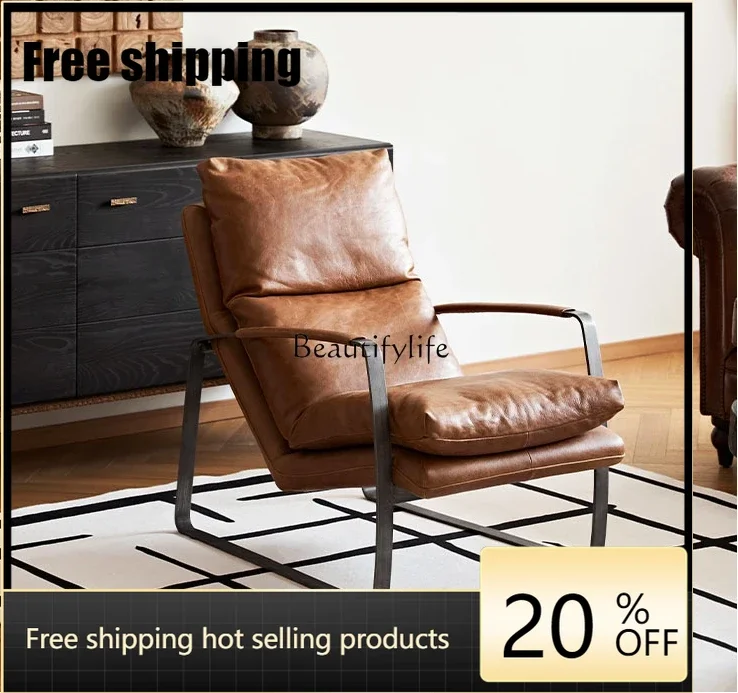 X4 Retro Leisure First Layer Full Leather Sofa Living Room Lazy Sofa Mid-Ancient Recliner
X4 Retro Leisure First Layer Full Leather Sofa Living Room Lazy Sofa Mid-Ancient Recliner