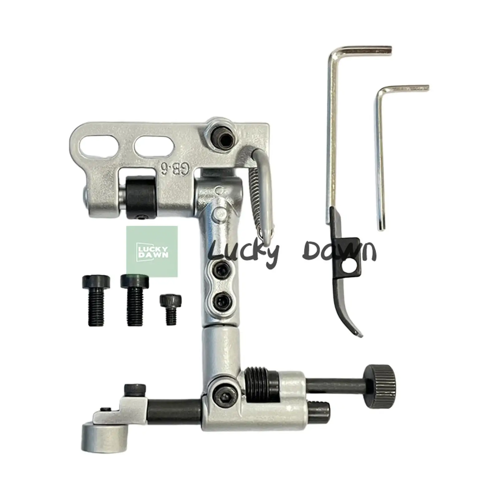 Suspended Edge Guide with Adaptor Bracket Steel Hem Guide Hinge Roller Guide Rail for Industrial Sewing Machines Attachments
Suspended Edge Guide with Adaptor Bracket Steel Hem Guide Hinge Roller Guide Rail for Industrial Sewing Machines Attachments