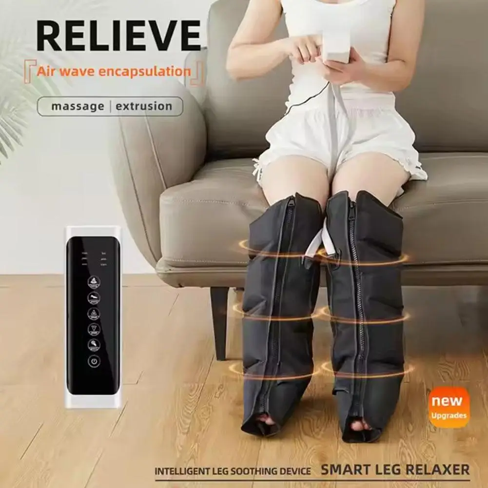 Leg Air Compression Massage 4 Airbags Pneumatic Boots Hot Lymphatic Press Rehabilitation Wrap Pump Therapy System Calf Drai X9Q2
Leg Air Compression Massage 4 Airbags Pneumatic Boots Hot Lymphatic Press Rehabilitation Wrap Pump Therapy System Calf Drai X9Q2