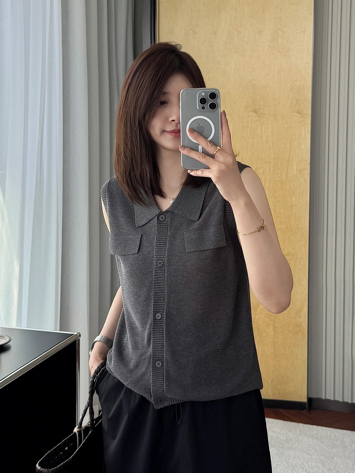 Slimming Effect Ry Linen Casual Thin Hollow out Knitted Top Women's ort Svel irt Cool Feeling Casual Wear
Slimming Effect Ry Linen Casual Thin Hollow out Knitted Top Women's ort Svel irt Cool Feeling Casual Wear