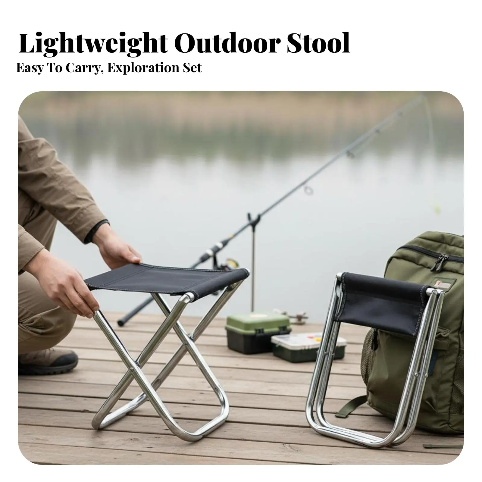 Telescopic Stool space-saving Portable Seating Easy to Carry Lightweight for Commuters, Travelers, Fishing, Outdoors, Traveling
Telescopic Stool space-saving Portable Seating Easy to Carry Lightweight for Commuters, Travelers, Fishing, Outdoors, Traveling