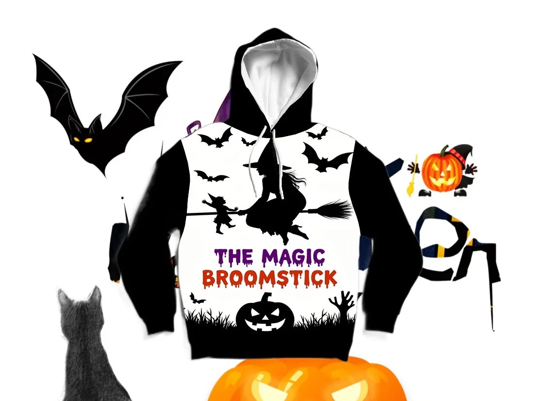 25/26 Latest Autumn/Winter Halloween Elements 3D Printed Hoodie Large Adult Same Size Female Same Size Original Design Top 
25/26 Latest Autumn/Winter Halloween Elements 3D Printed Hoodie Large Adult Same Size Female Same Size Original Design Top
