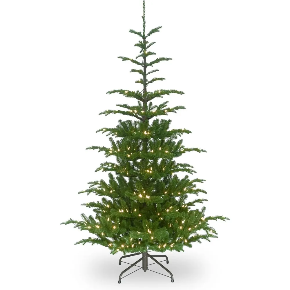 'feel Real' Pre-lit Artificial Christmas Tree | Includes Pre-strung White Lights And Stand | Norwegian Spruce - 7.5 Ft
'feel Real' Pre-lit Artificial Christmas Tree | Includes Pre-strung White Lights And Stand | Norwegian Spruce - 7.5 Ft