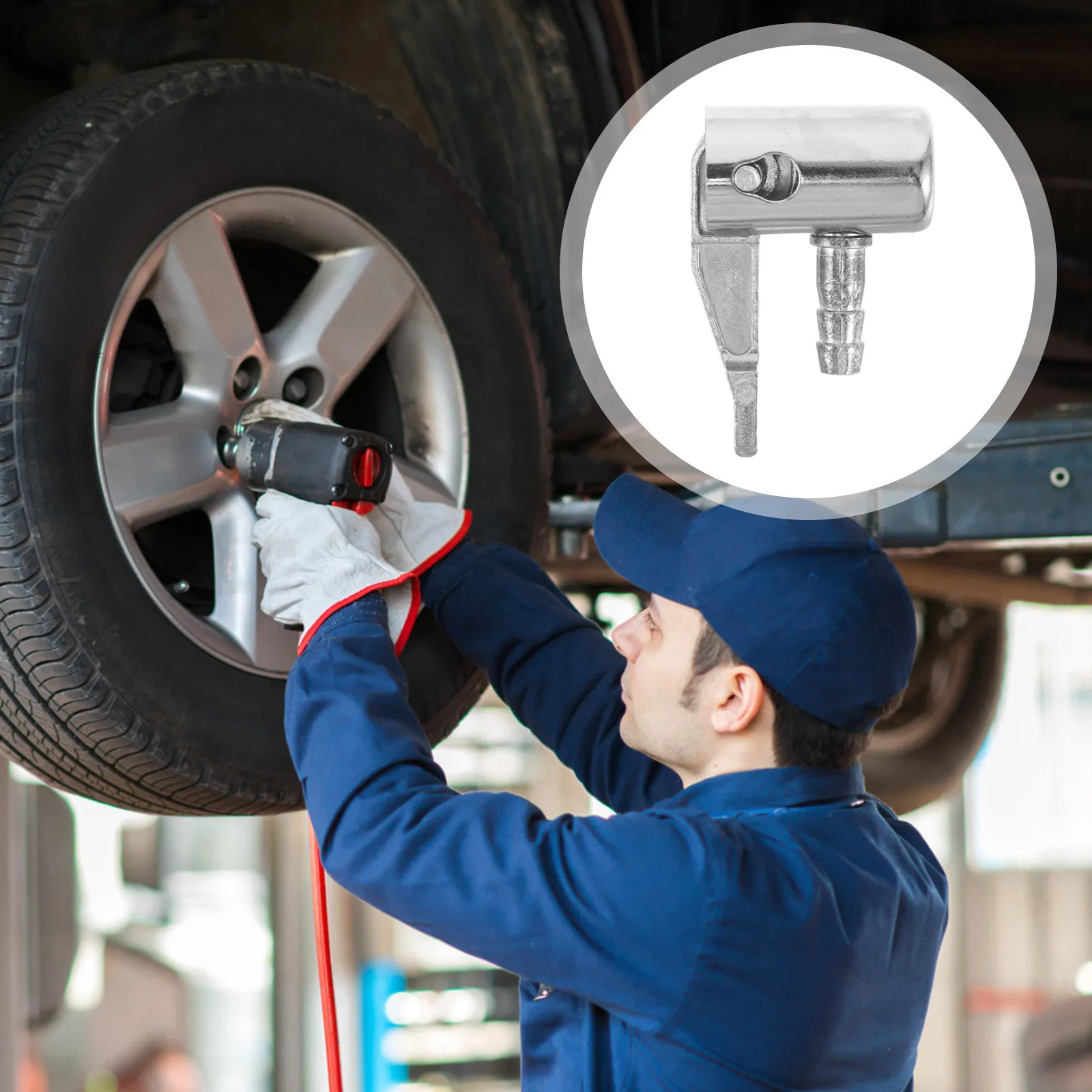 Quick Connect Car Chuck Locking Air Chuck Nozzle For Inflator Gauge Compressor Accessories Air Compressor Inflator Attachment
Quick Connect Car Chuck Locking Air Chuck Nozzle For Inflator Gauge Compressor Accessories Air Compressor Inflator Attachment