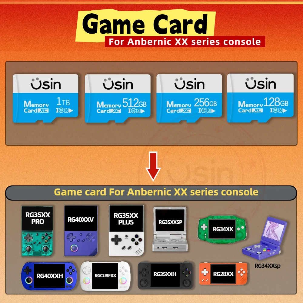 Game SD Card For Anbernic RG35XXPRO RG40XXV RG40XXH RGCUBEXX RG35XXPLUS RG35XXSP RG35XXH RG34XX RG34XXSP RG28XX Handheld Console
Game SD Card For Anbernic RG35XXPRO RG40XXV RG40XXH RGCUBEXX RG35XXPLUS RG35XXSP RG35XXH RG34XX RG34XXSP RG28XX Handheld Console