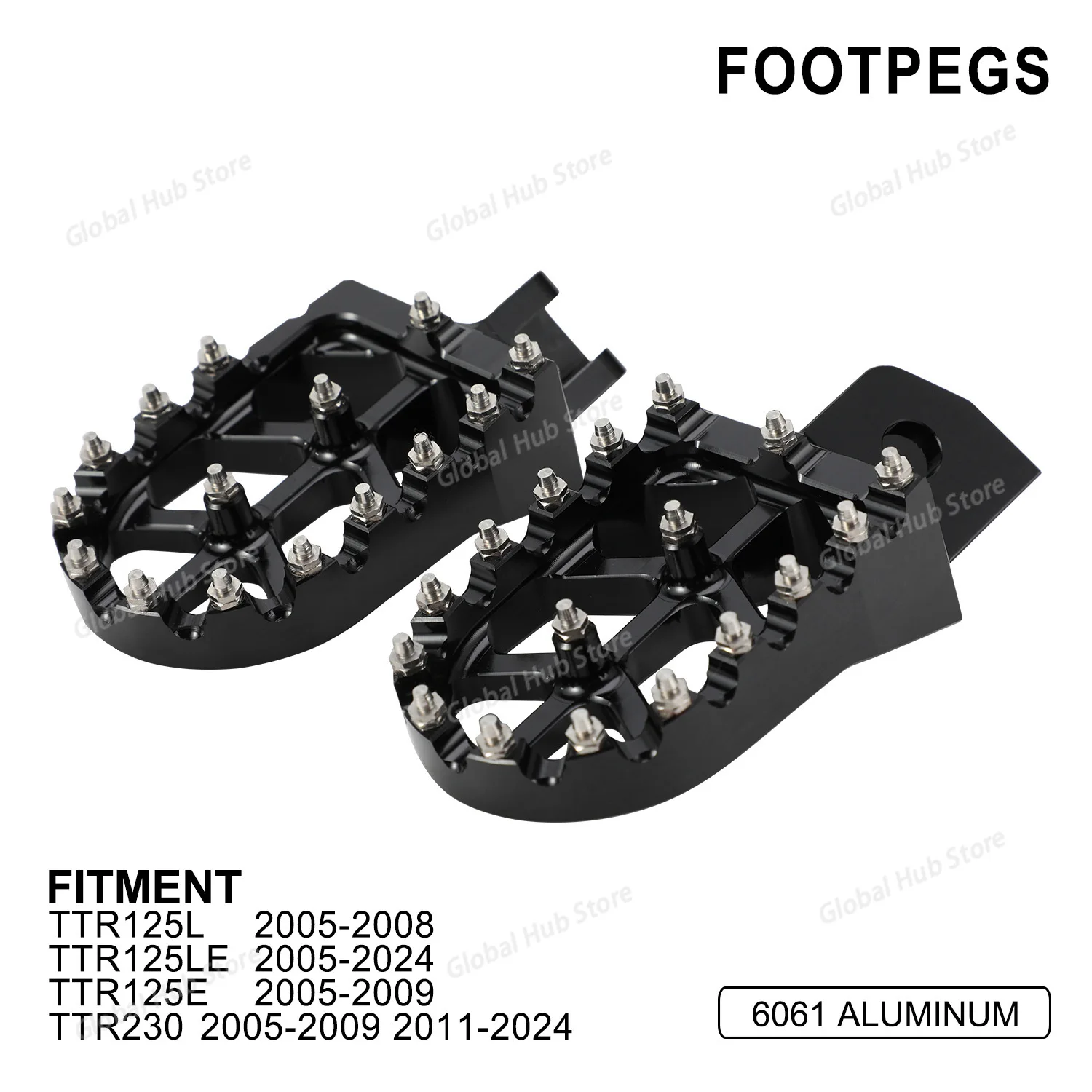 High-Quality Modification Accessories - Aluminum Alloy Footpegs / Footrests For Yamaha TTR125L/LE/E & TTR230 Motorcycles
High-Quality Modification Accessories - Aluminum Alloy Footpegs / Footrests For Yamaha TTR125L/LE/E & TTR230 Motorcycles