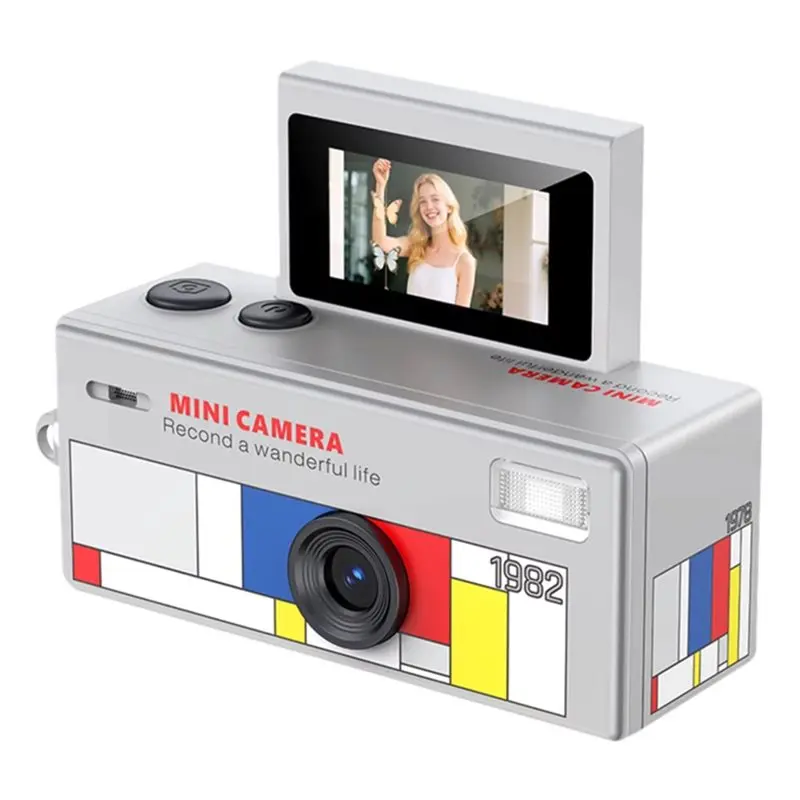 A13E-Retro Small Mini Digital Camera 1080P HD Thumb Size Keychain Video Recorder Camcorder Tiny Portable Pocket Cam
A13E-Retro Small Mini Digital Camera 1080P HD Thumb Size Keychain Video Recorder Camcorder Tiny Portable Pocket Cam