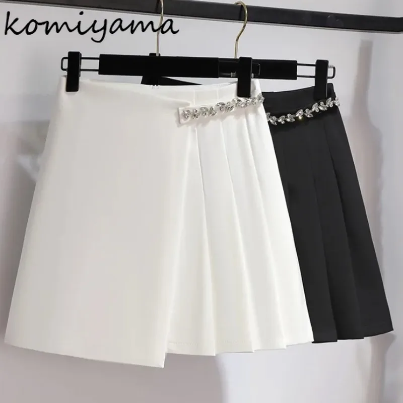 Irregular Pleated Faldas Suit Mini Skirt Sexy High Waist Ropa Mujer A-line Woman 2025 Skirts Spring New Diamond Falda
Irregular Pleated Faldas Suit Mini Skirt Sexy High Waist Ropa Mujer A-line Woman 2025 Skirts Spring New Diamond Falda