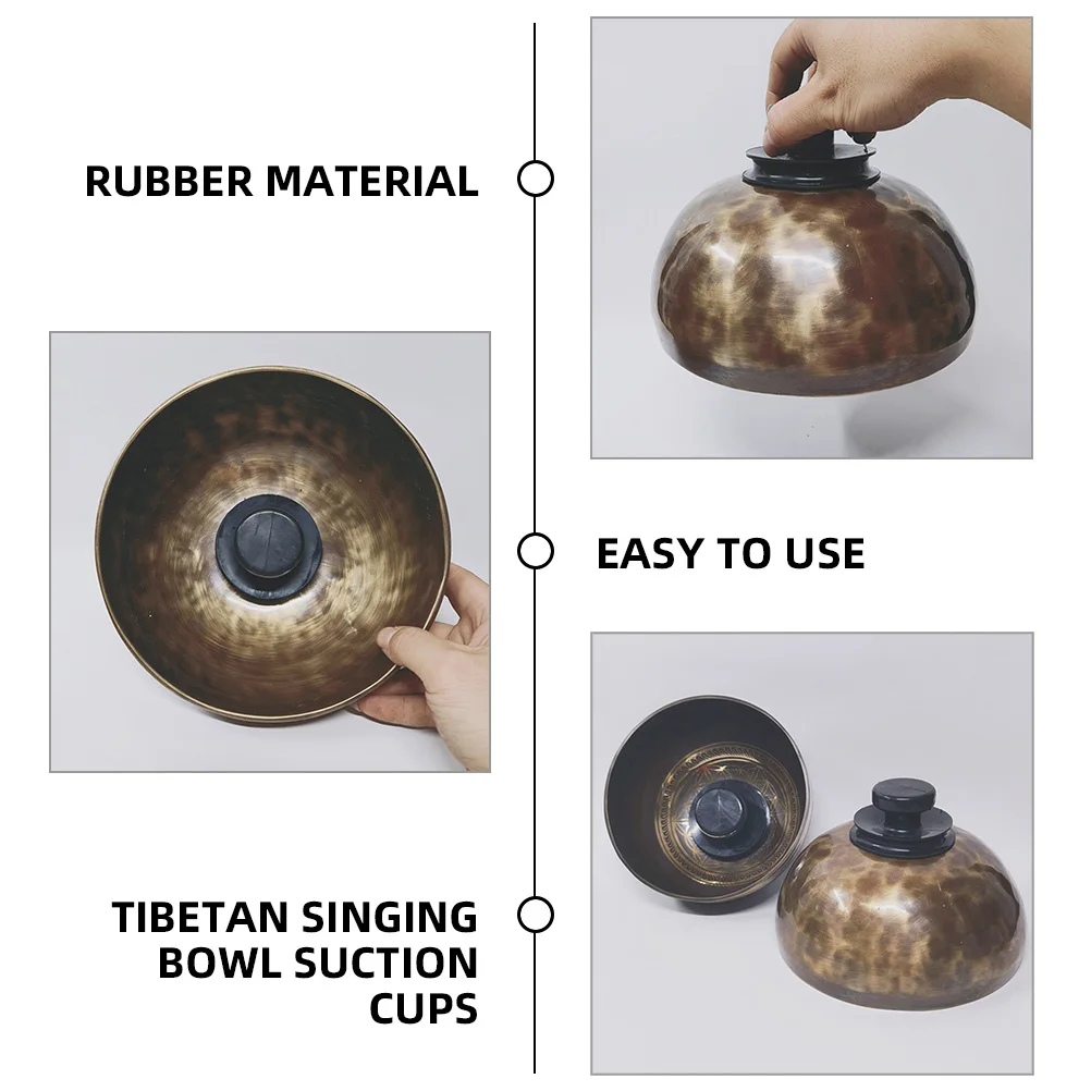 3 pcs Singing Bowl Suction Cups Rubber 60mm Sound Bowl Handle Accessories Meditation Parts Lifting Strong Suction Portable
3 pcs Singing Bowl Suction Cups Rubber 60mm Sound Bowl Handle Accessories Meditation Parts Lifting Strong Suction Portable