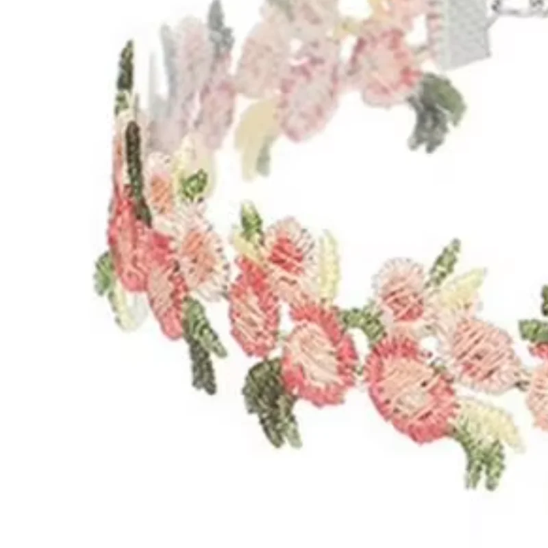 Trendy Flower Necklace Non-fading Women Vintage Boho Adjustable Daisy Rose Embroidery Choker for Dating Party Holiday
Trendy Flower Necklace Non-fading Women Vintage Boho Adjustable Daisy Rose Embroidery Choker for Dating Party Holiday
