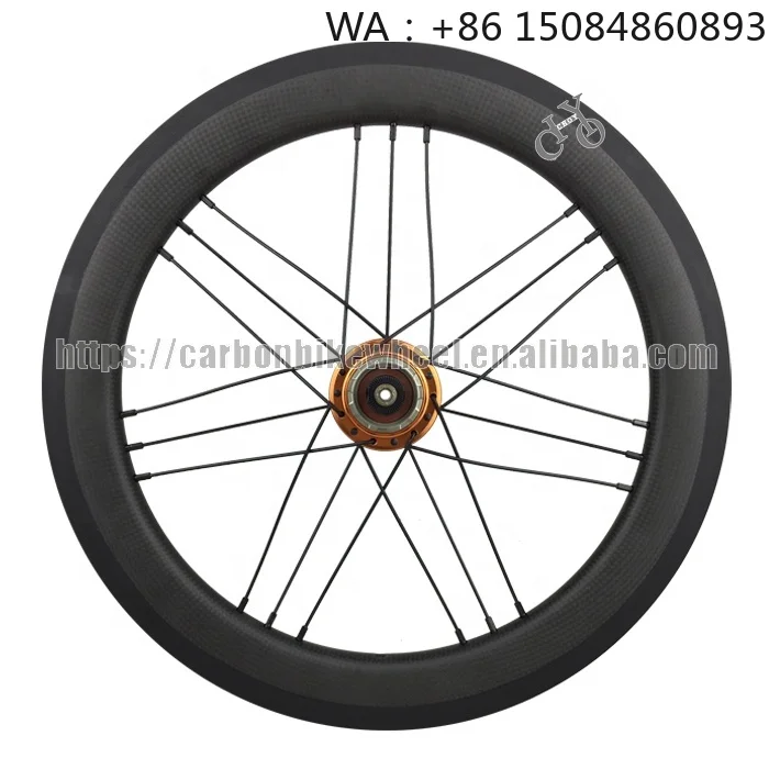 16 Inch 305 Carbon Bike Wheels, 36x25mm clincher carbon rim, 11-speed disc brake compatible folding bicycle wheel parts
16 Inch 305 Carbon Bike Wheels, 36x25mm clincher carbon rim, 11-speed disc brake compatible folding bicycle wheel parts