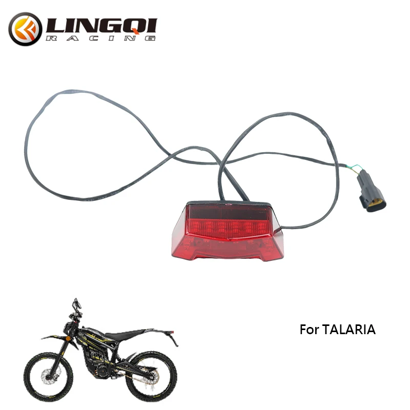 LINGQI RACING Motorcycle LED Rear Taillight Warning Lights Brake Light For Talaria Sting MX3 MX4 Pit Dirt Bike Electric Bikes
LINGQI RACING Motorcycle LED Rear Taillight Warning Lights Brake Light For Talaria Sting MX3 MX4 Pit Dirt Bike Electric Bikes