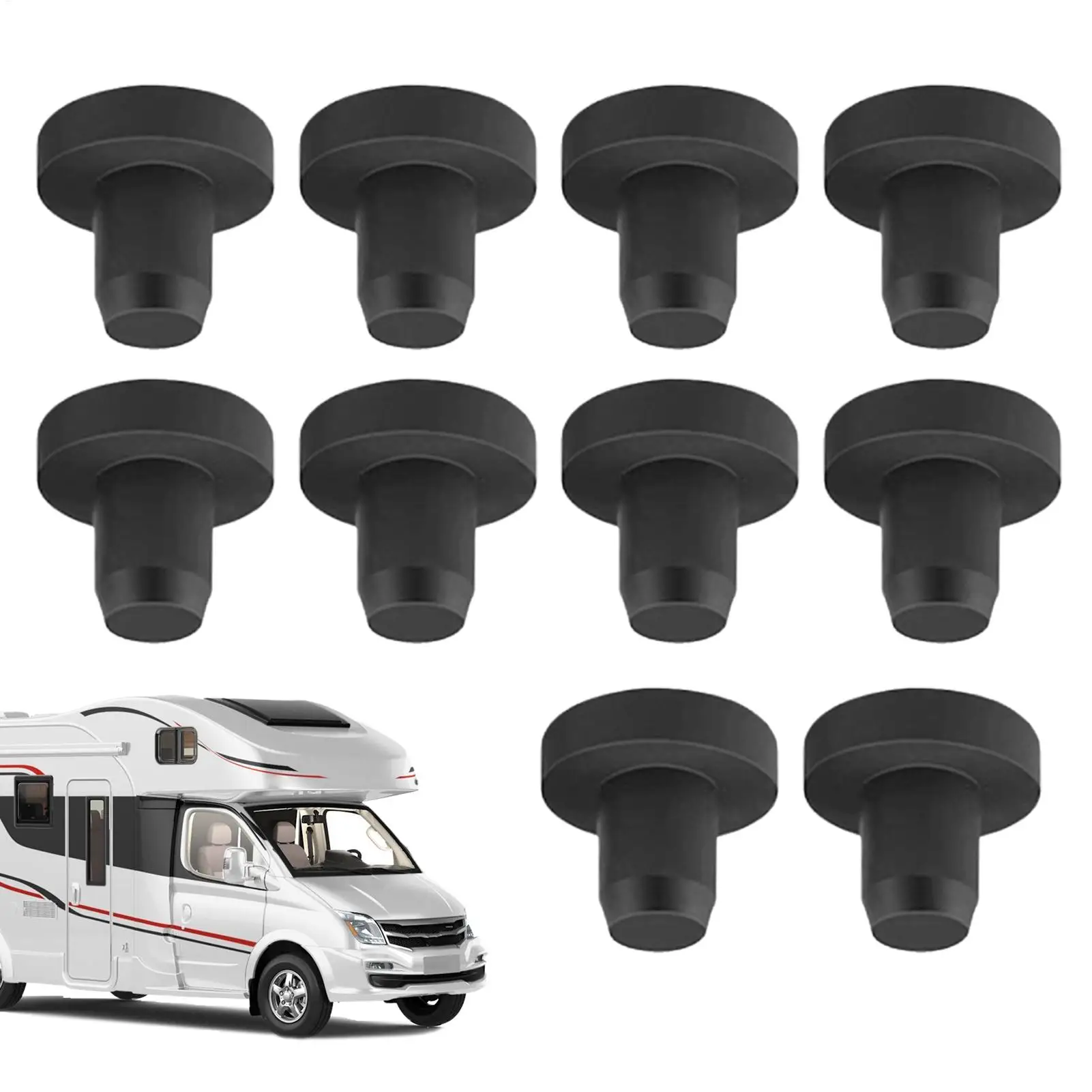 10pcs Caravan Motorhome Window Ventilation Bung Plug Silicone Sealing Plug Waterproof Silicone Trailer Replacement Hole Plugs
10pcs Caravan Motorhome Window Ventilation Bung Plug Silicone Sealing Plug Waterproof Silicone Trailer Replacement Hole Plugs