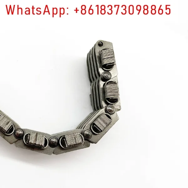 Good quality A2 P2 25mm pitch 29 links PIV infinitely variable speed roller chain
Good quality A2 P2 25mm pitch 29 links PIV infinitely variable speed roller chain