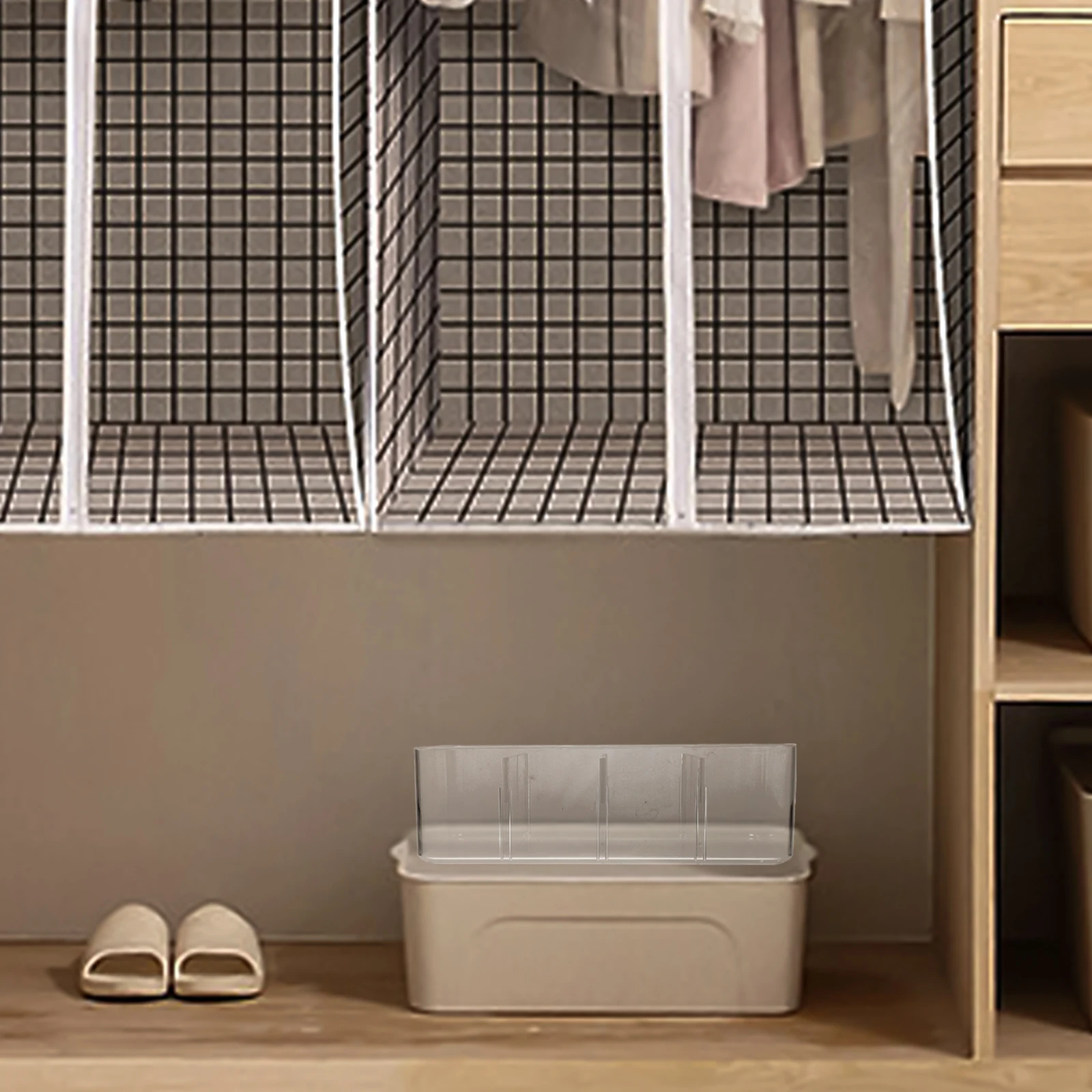 Scarf Underwear Storage Box Lingerie Drawer Organiser Boxes for Wardrobe Closet Organizer 
Scarf Underwear Storage Box Lingerie Drawer Organiser Boxes for Wardrobe Closet Organizer