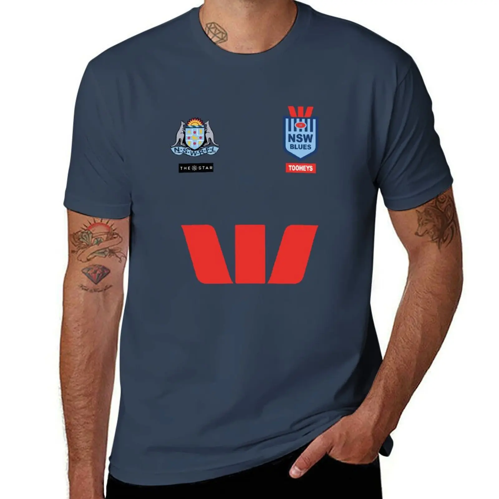 NSW blues 2024 T-Shirt Running Gym Short Sleeve Sports Tee
NSW blues 2024 T-Shirt Running Gym Short Sleeve Sports Tee