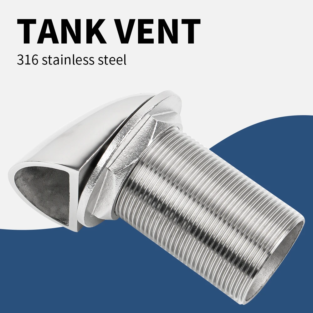 3/4" 1" Boat 316 Stainless Steel Shell Vent Oil Tank Ventilation Exhaust Valve Yacht Deck Air Valve Tank Ventilation Cover
3/4" 1" Boat 316 Stainless Steel Shell Vent Oil Tank Ventilation Exhaust Valve Yacht Deck Air Valve Tank Ventilation Cover