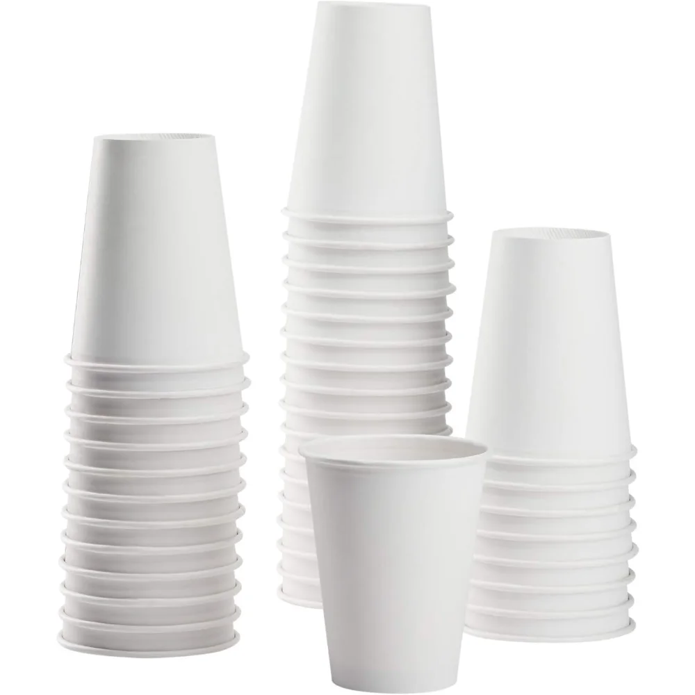 8 oz White Paper Hot Cup, 80mm Diameter - Case of 1000 pcs, Disposable Cups
8 oz White Paper Hot Cup, 80mm Diameter - Case of 1000 pcs, Disposable Cups