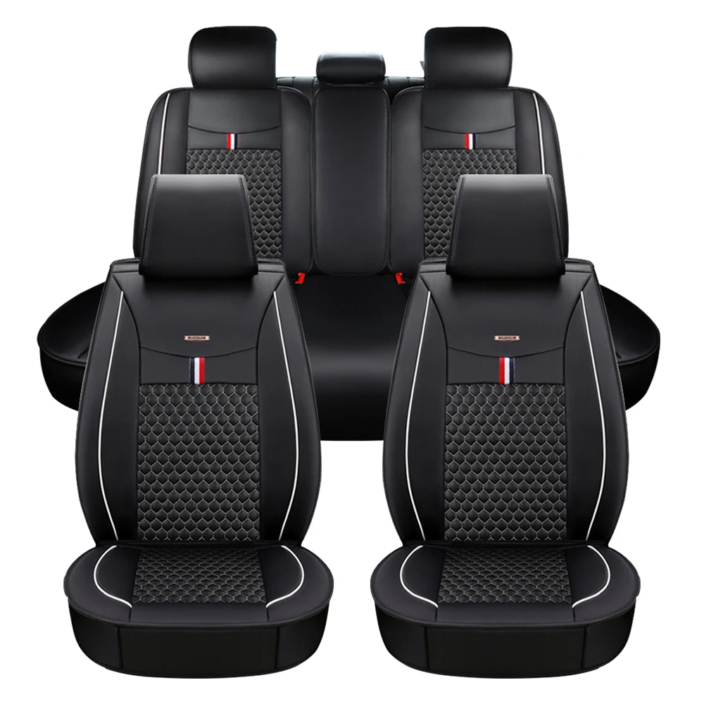 Car Seat Cover 5-Seat Leather Protection Cushion MH20 Universal Seat Cover Pure Leather