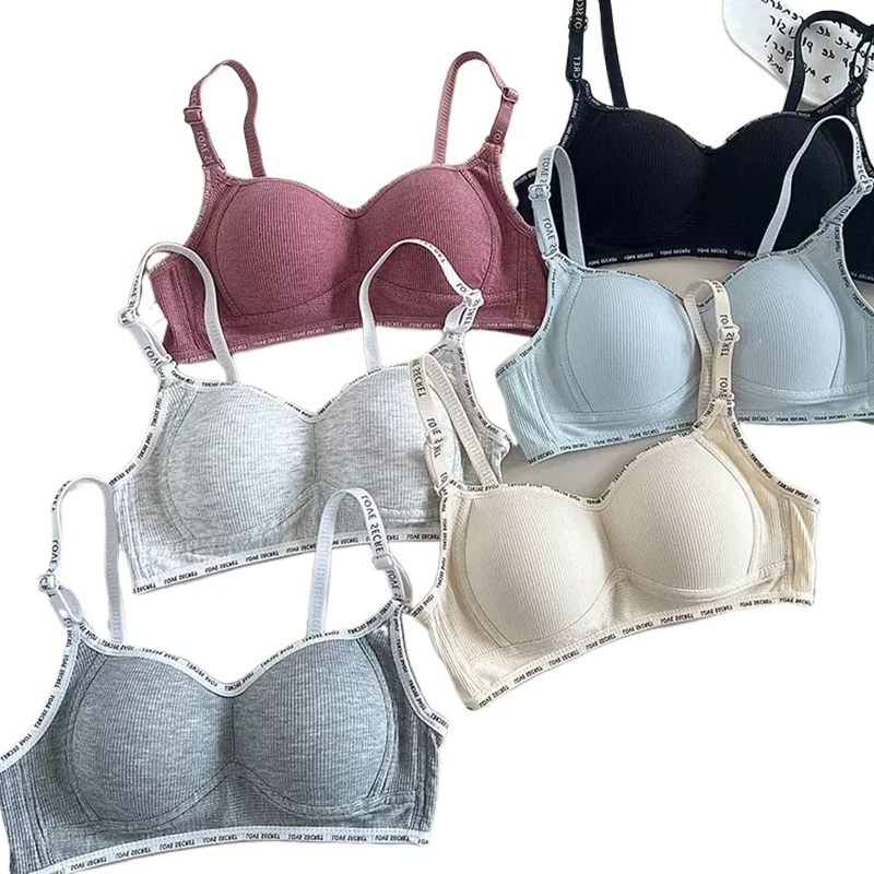 KUCLUT Women's Stainless Thin Underwear Breathable Soft Support Bra Small Breasts Gathered Upper Support to Prevent Sagging
KUCLUT Women's Stainless Thin Underwear Breathable Soft Support Bra Small Breasts Gathered Upper Support to Prevent Sagging