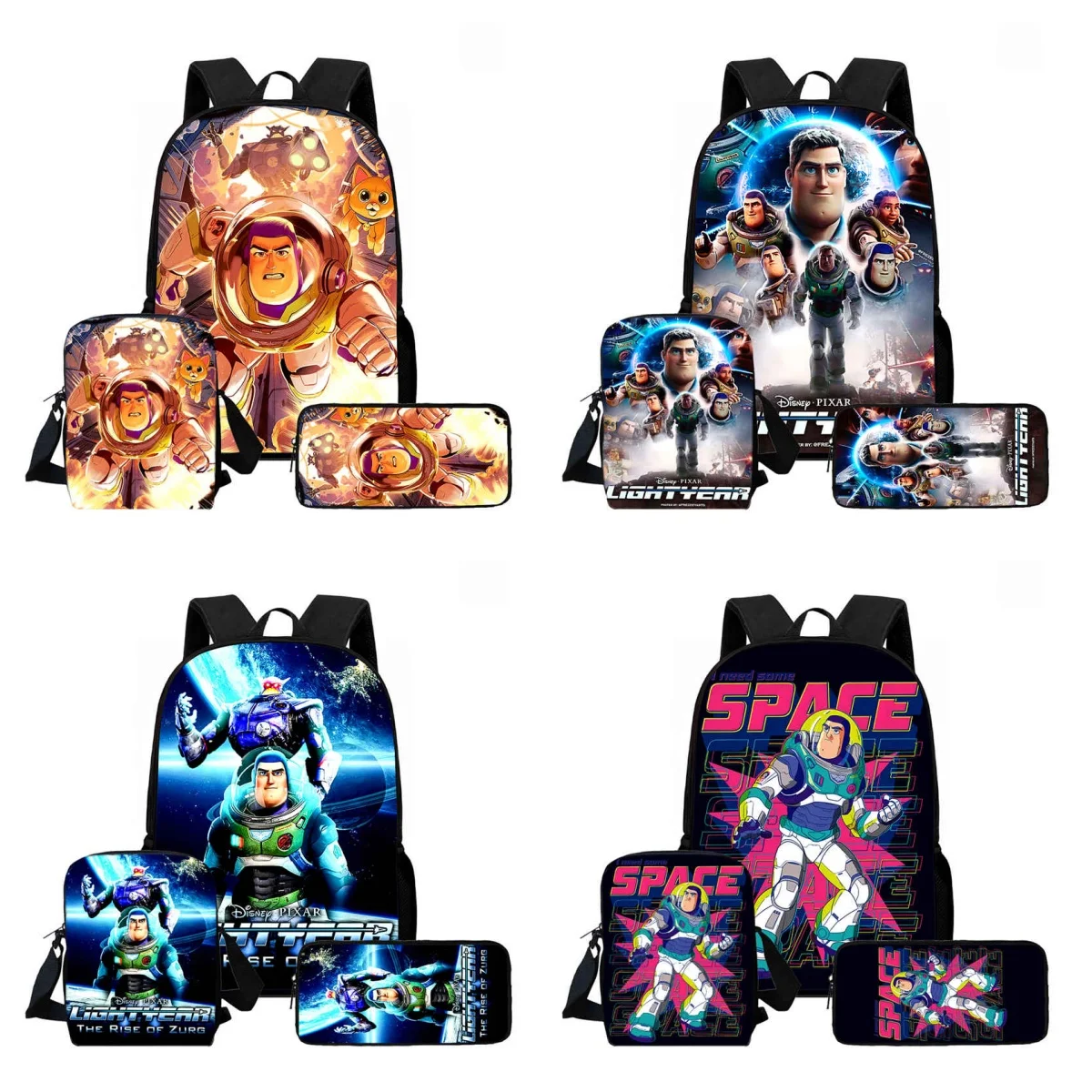 Набор из 3 предметов, школьный рюкзак Disney Light Year с сумками на ремне, сумки-карандаши для детей 5–5 лет, школьные сумки с героями мультфильмов для мальчиков и девочек
Набор из 3 предметов, школьный рюкзак Disney Light Year с сумками на ремне, сумки-карандаши для детей 5–5 лет, школьные сумки с героями мультфильмов для мальчиков и девочек