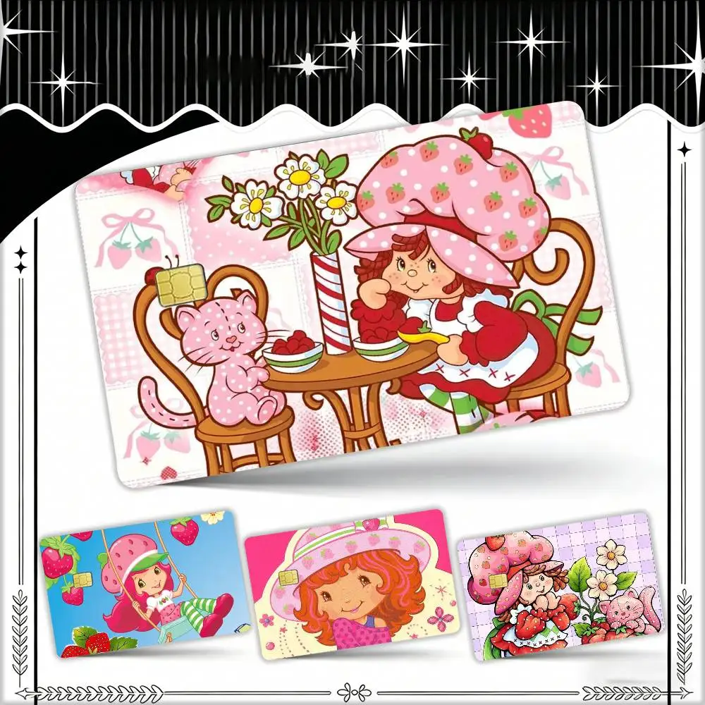 Cute S-Strawberry S-Shortcake-Girl Waterproof Film Skin Cover Credit Card Stickers Debit Front Bank Bus Pass
Cute S-Strawberry S-Shortcake-Girl Waterproof Film Skin Cover Credit Card Stickers Debit Front Bank Bus Pass