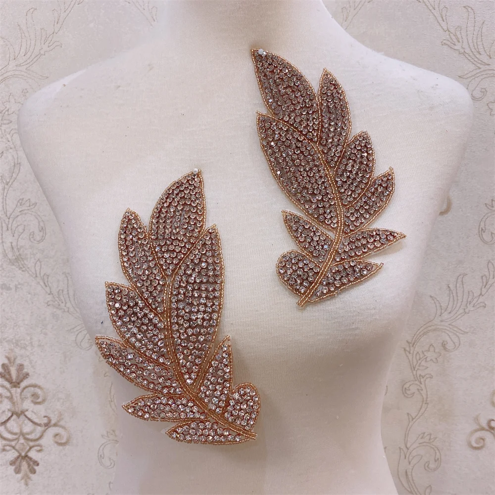 DIY leaf iron on patches for clothes Iron On Motif Applique Patch for wedding dress
DIY leaf iron on patches for clothes Iron On Motif Applique Patch for wedding dress