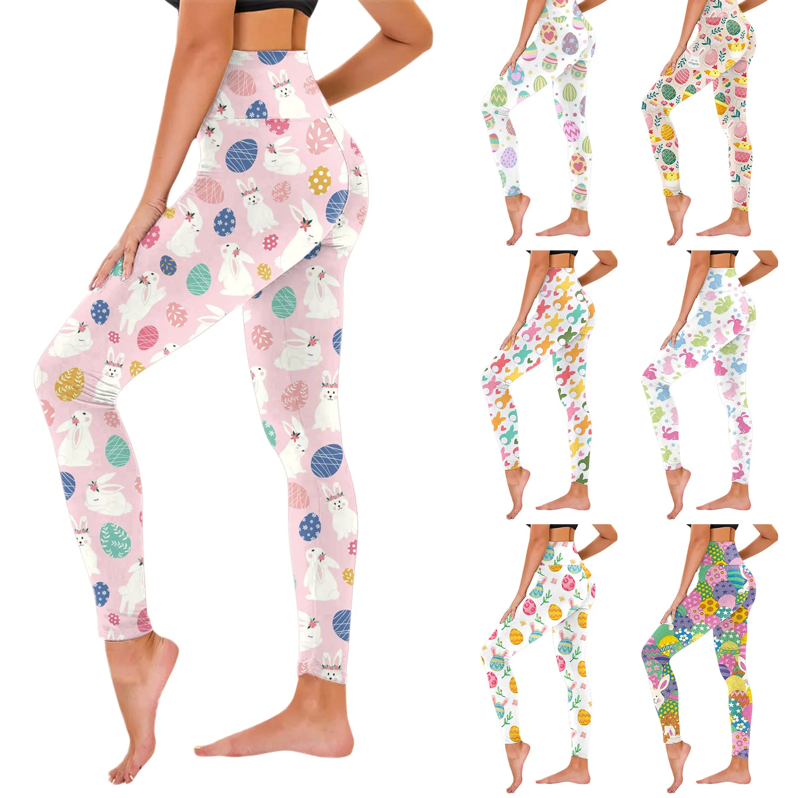 2024 Easter Day Women's Pants Costume Comfortable Slimming Printed Pattern Decor Fashionable Yoga Sports Leggings For Women
2024 Easter Day Women's Pants Costume Comfortable Slimming Printed Pattern Decor Fashionable Yoga Sports Leggings For Women
