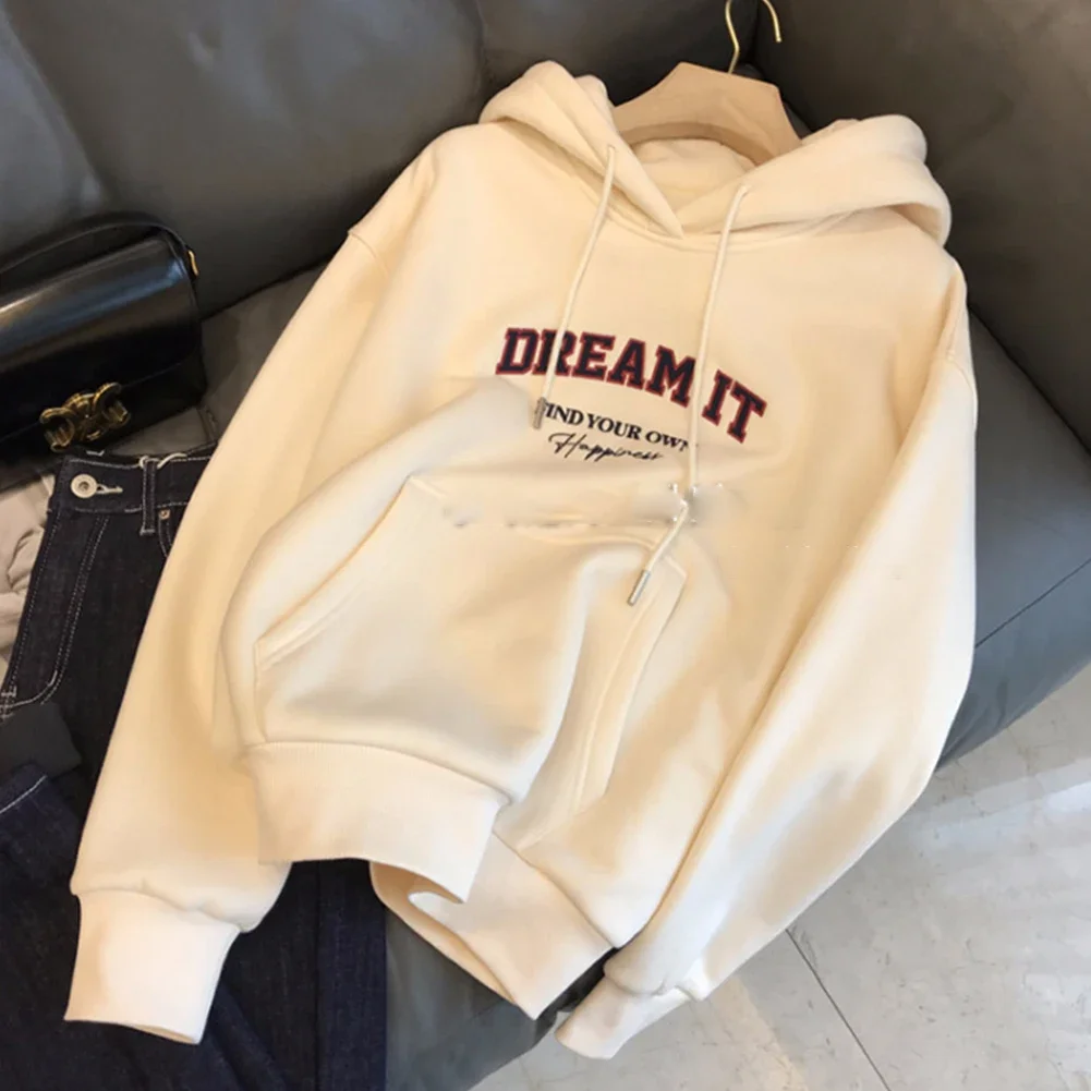 For Daily Leisure Casual Pullover Korean Style Hoodie Daily Leisure Sweatshirt For Women Autumn Everyday Wear High Elasticity
For Daily Leisure Casual Pullover Korean Style Hoodie Daily Leisure Sweatshirt For Women Autumn Everyday Wear High Elasticity