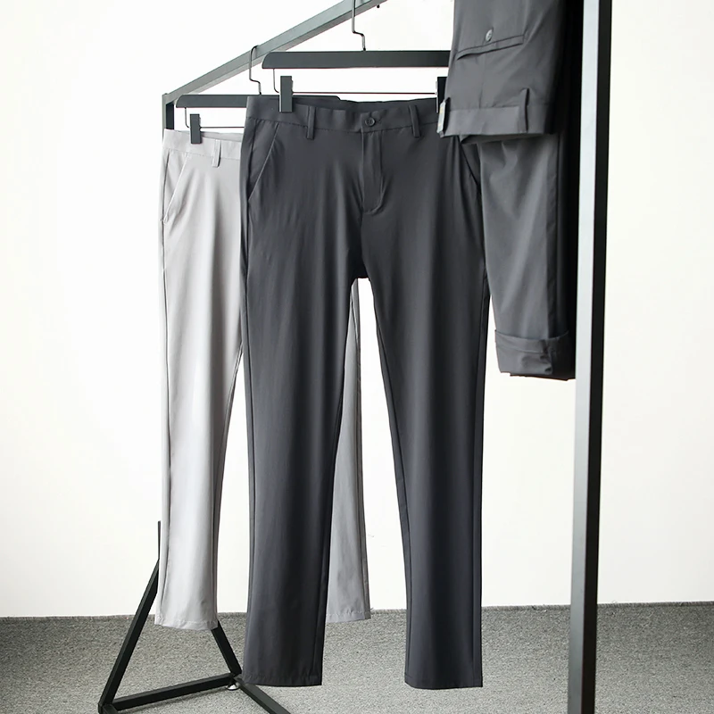Business Commuter Casual Pants for Men Drapey Breathable Four-Way Stretch Spring Summer New Style Fashion Urban Style Long Pants
Business Commuter Casual Pants for Men Drapey Breathable Four-Way Stretch Spring Summer New Style Fashion Urban Style Long Pants
