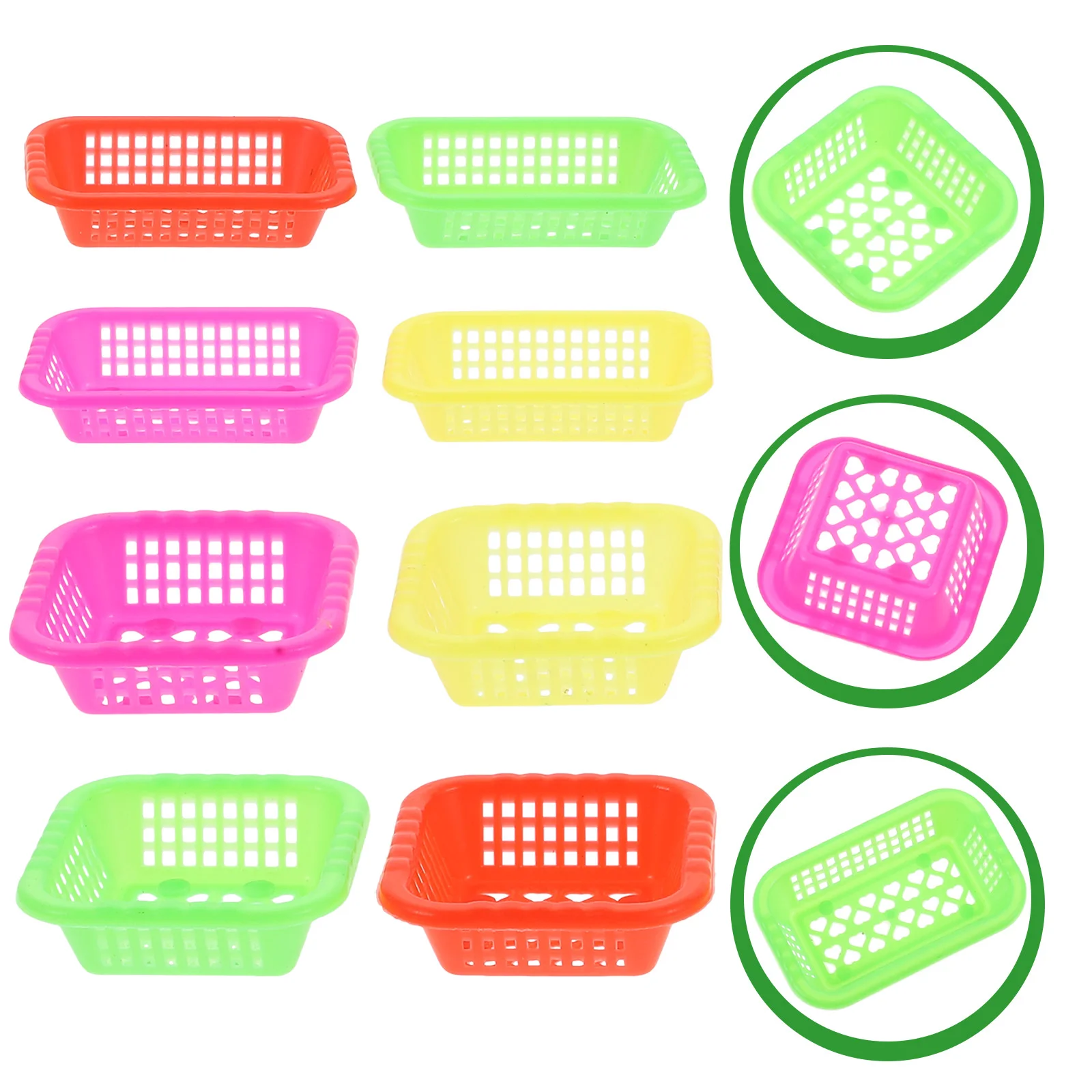 8 Pcs Mini Basket Decor House Accessory Decorations Ornament Scene Model Plastic Micro
8 Pcs Mini Basket Decor House Accessory Decorations Ornament Scene Model Plastic Micro