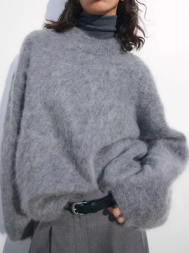 Повседневный свободный длинный светящийся круглый вязаный свитер Vintage American Sle, осень-зима, Новое поступление, женские уличные застежки...
Повседневный свободный длинный светящийся круглый вязаный свитер Vintage American Sle, осень-зима, Новое поступление, женские уличные застежки...