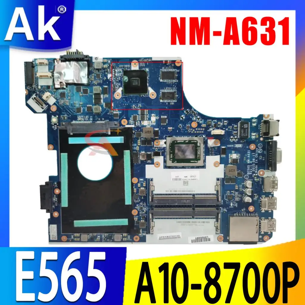 Материнская плата для ноутбука Lenovo ThinkPad E565, процессор NM-A631 A6-8500 A10-8700P UMA 100, 100% протестировано, ОК
Материнская плата для ноутбука Lenovo ThinkPad E565, процессор NM-A631 A6-8500 A10-8700P UMA 100, 100% протестировано, ОК