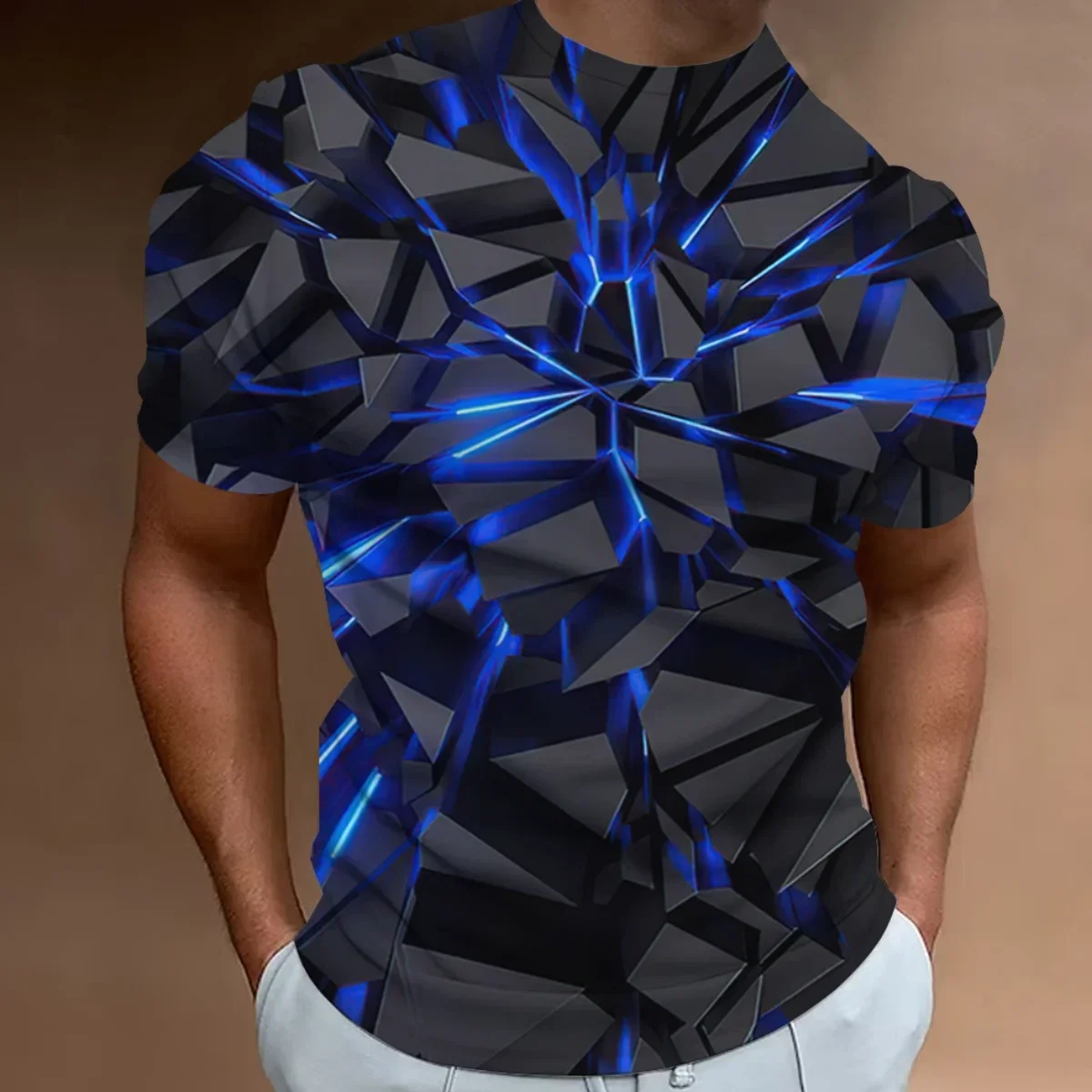 Fashion T-Shirts For Men 3d Line Printed Men'S Clothing Street Designer Short Sleeved Oversized Top Tees Daily Casual Sportswear
Fashion T-Shirts For Men 3d Line Printed Men'S Clothing Street Designer Short Sleeved Oversized Top Tees Daily Casual Sportswear