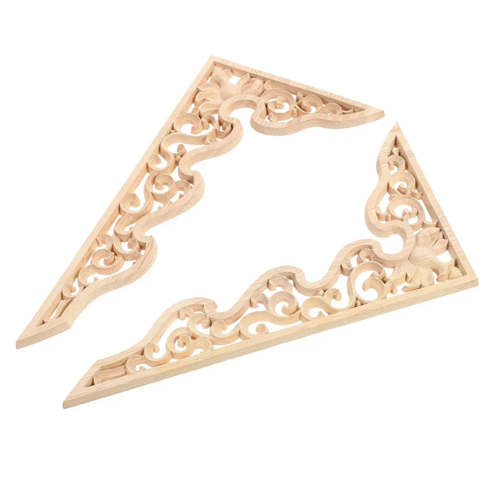 2 Pcs 11x21CM Wood Carved Onlay Decoration for Cabinets Doors Furniture Beds Wall Art Wooden Applique Decal High Quality
2 Pcs 11x21CM Wood Carved Onlay Decoration for Cabinets Doors Furniture Beds Wall Art Wooden Applique Decal High Quality