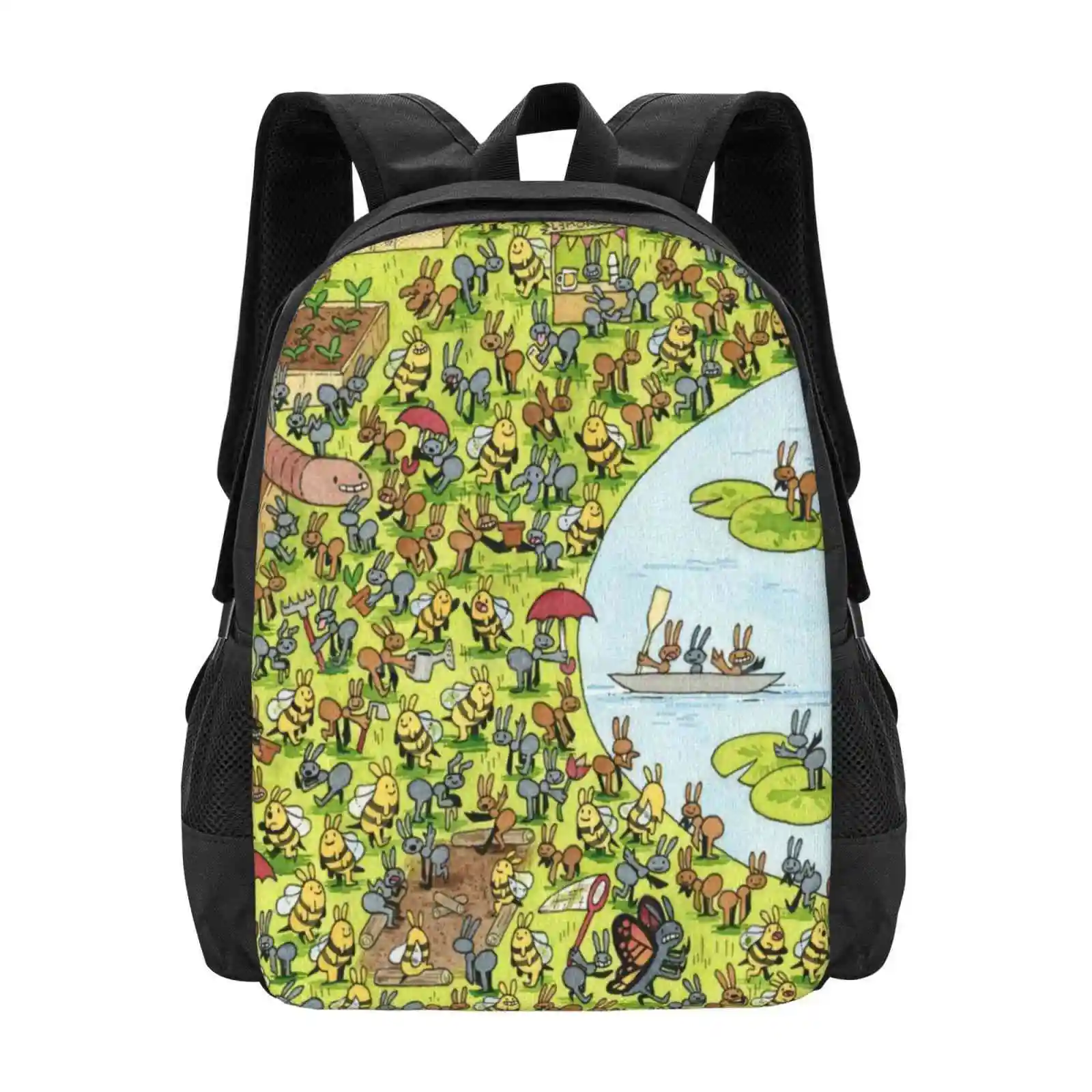 Spring Ants Large Capacity School Backpack Laptop Bags Spring Ants Cute Watercolor Bees Season
Spring Ants Large Capacity School Backpack Laptop Bags Spring Ants Cute Watercolor Bees Season