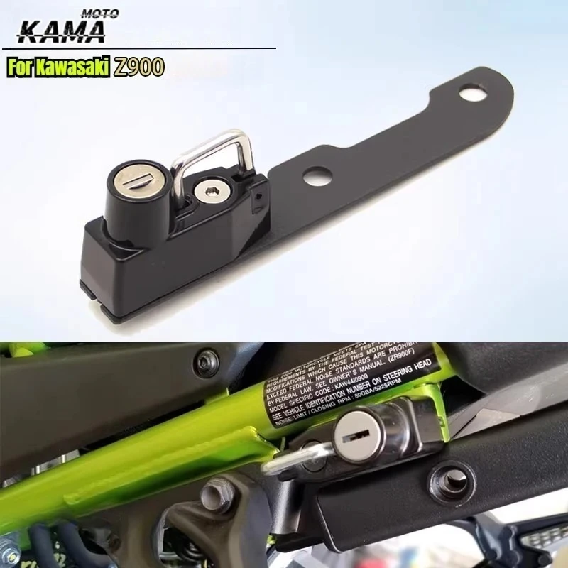 Motorcycle Helmet Lock Kit For Kawasaki Z900 Helmets Security Anti-Theft Lock Rust-Proof Sturdy Aluminum Alloy Accessories
Motorcycle Helmet Lock Kit For Kawasaki Z900 Helmets Security Anti-Theft Lock Rust-Proof Sturdy Aluminum Alloy Accessories