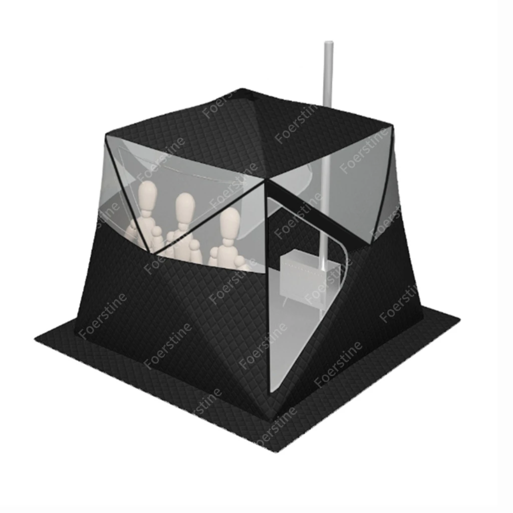 Pop Up Portable Sauna Tent Manufacturer Mobile Sauna Hub Sweat Tent With Furnace Stove Hole For Outdoor Winter Fishing 2-3people
Pop Up Portable Sauna Tent Manufacturer Mobile Sauna Hub Sweat Tent With Furnace Stove Hole For Outdoor Winter Fishing 2-3people
